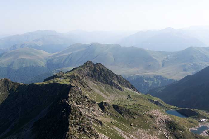 Photo des Pyrénées espagnoles vue du pic de Sauvegarde